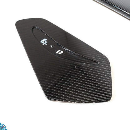 2017-2025 Porsche 718 Boxster & Cayman (982) GT4 RS Style Dry Carbon Fiber Swan Neck Wing | FYBR Aerodynamics