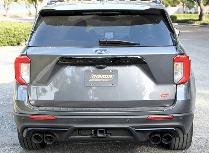 Gibson Axle - back, Black Tips 2020 - 2025 Explorer ST - Speedlogix