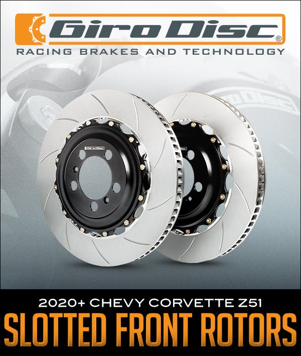 Giro Slotted Front Rotors 2020 - 2023 Corvette - Speedlogix
