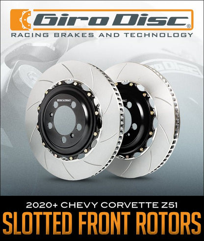 Giro Slotted Front Rotors 2020 - 2023 Corvette - Speedlogix