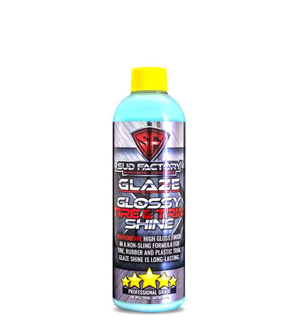Glaze Glossy Tire & Trim Deep Black Restorer Non - Sling - Speedlogix