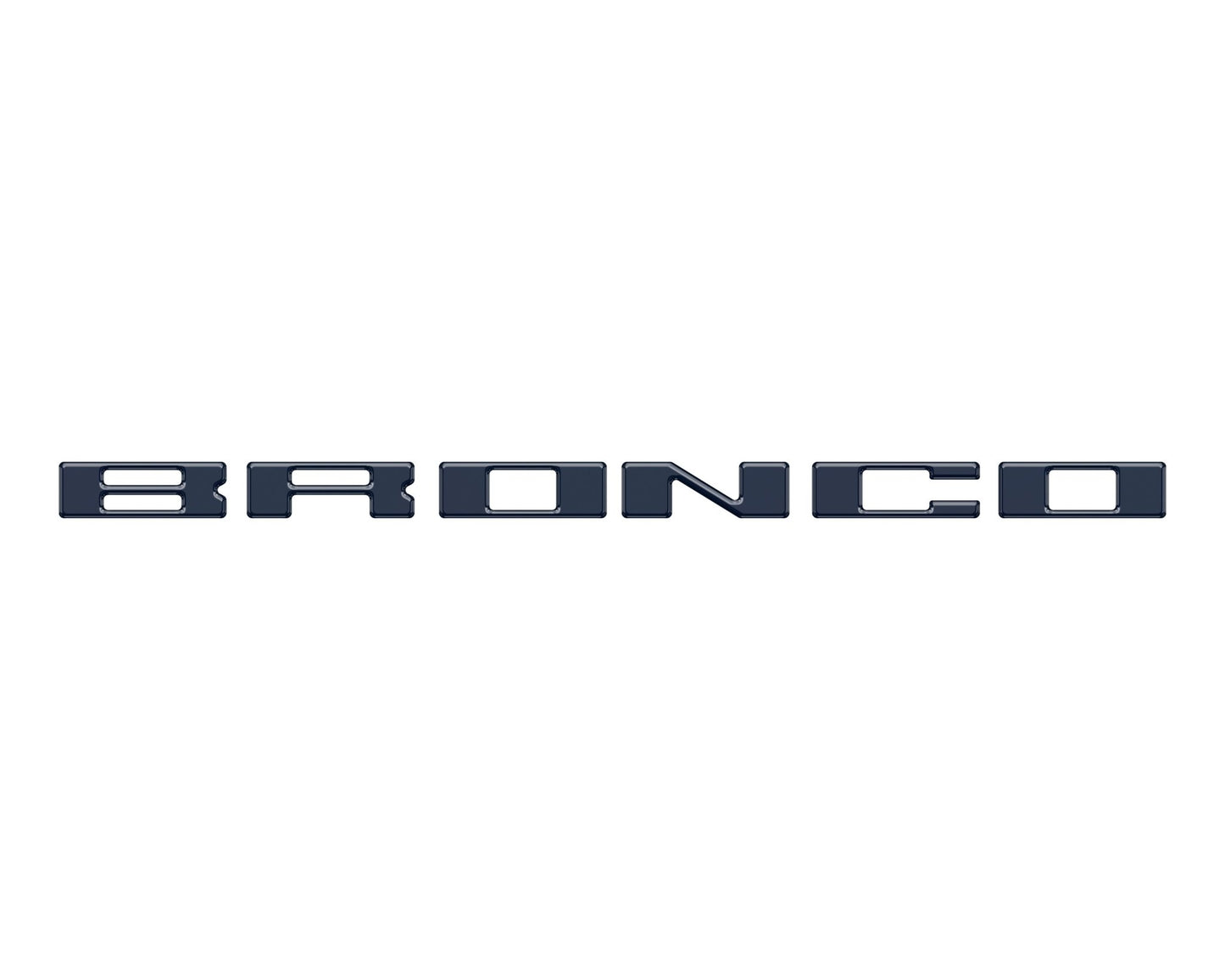 Glove Box Letters Inserts Fits 2021 - 2026 Ford Bronco - Speedlogix