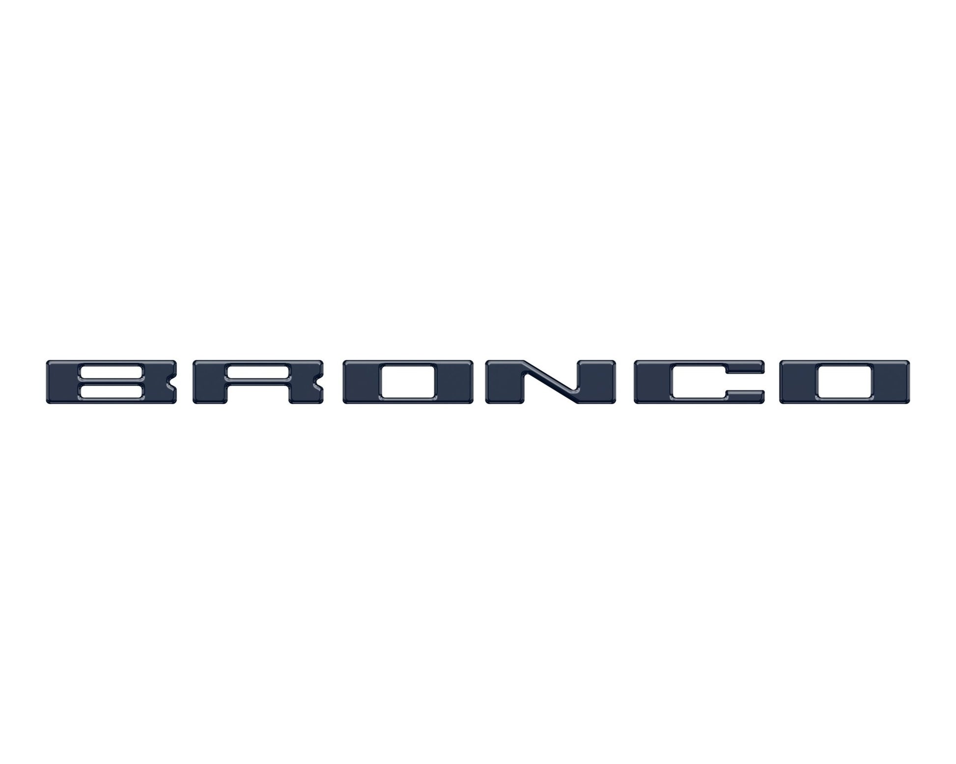Glove Box Letters Inserts Fits 2021 - 2026 Ford Bronco - Speedlogix