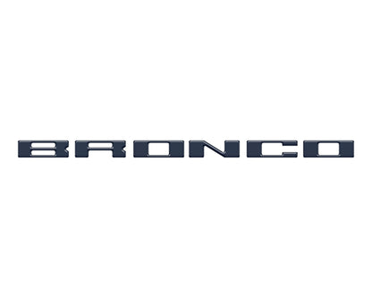 Glove Box Letters Inserts Fits 2021 - 2026 Ford Bronco - Speedlogix