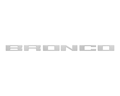 Glove Box Letters Inserts Fits 2021 - 2026 Ford Bronco - Speedlogix