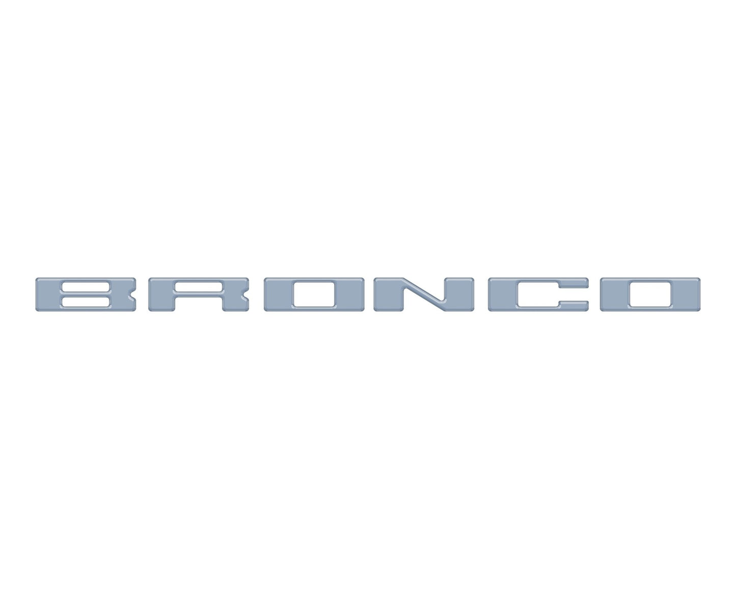 Glove Box Letters Inserts Fits 2021 - 2026 Ford Bronco - Speedlogix