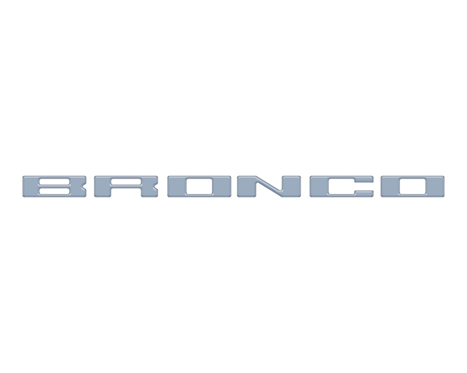 Glove Box Letters Inserts Fits 2021 - 2026 Ford Bronco - Speedlogix