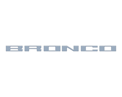 Glove Box Letters Inserts Fits 2021 - 2026 Ford Bronco - Speedlogix