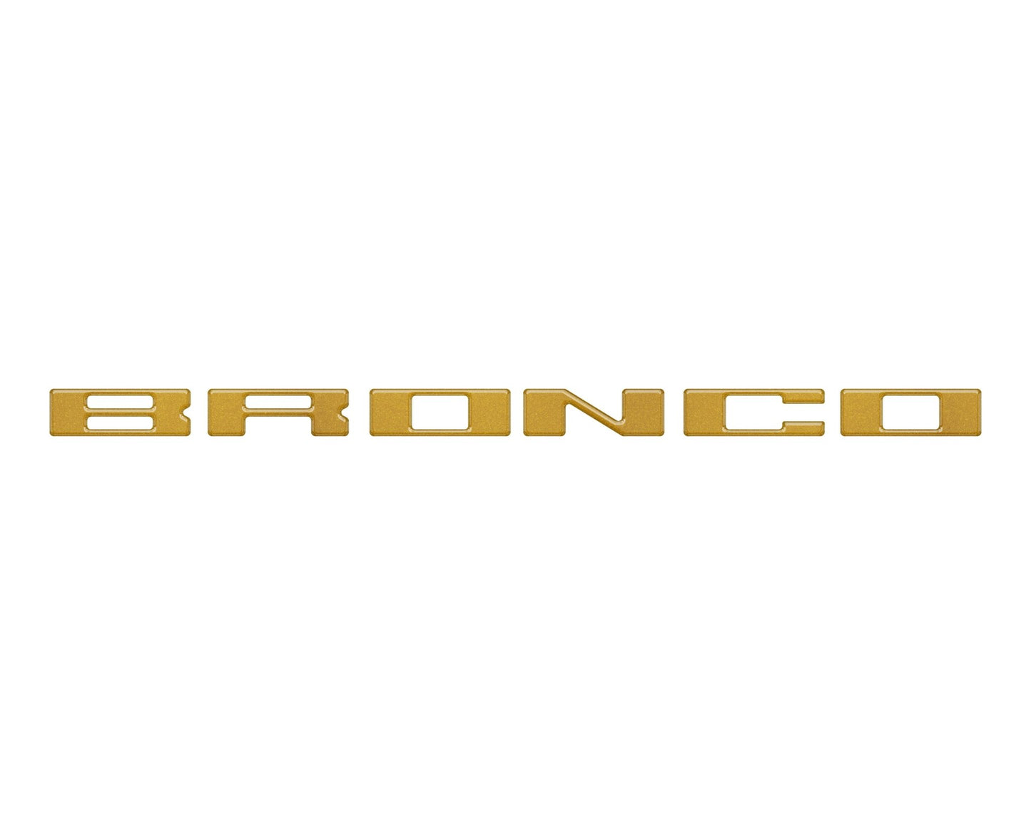 Glove Box Letters Inserts Fits 2021 - 2026 Ford Bronco - Speedlogix