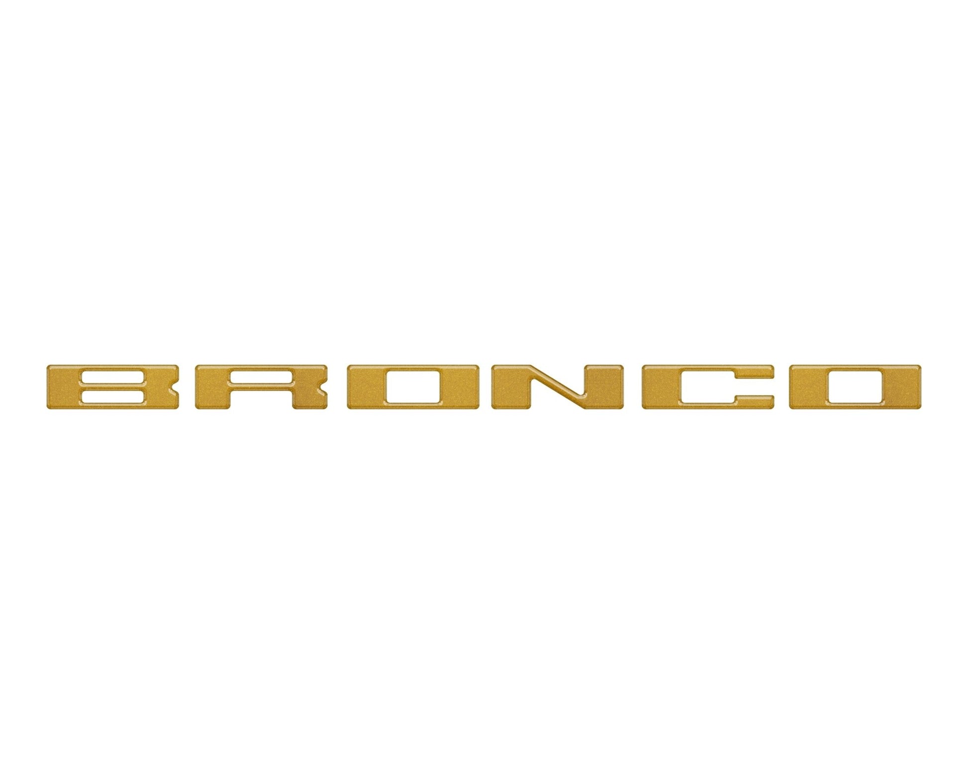 Glove Box Letters Inserts Fits 2021 - 2026 Ford Bronco - Speedlogix