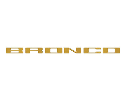 Glove Box Letters Inserts Fits 2021 - 2026 Ford Bronco - Speedlogix