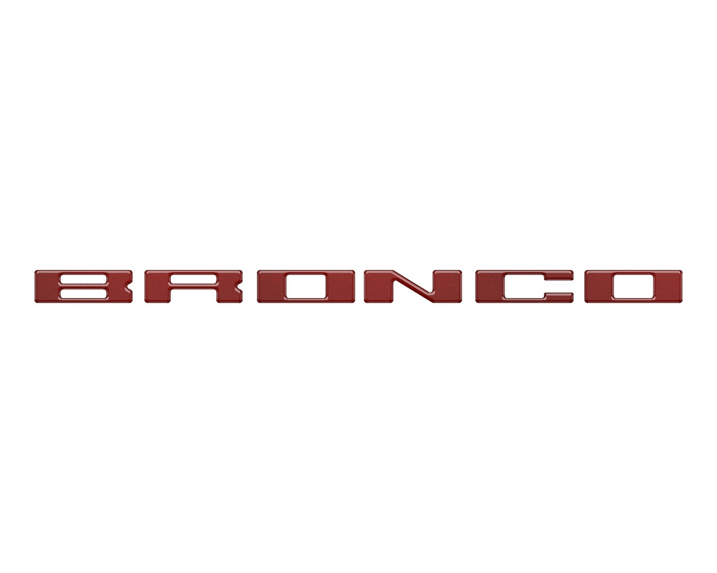 Glove Box Letters Inserts Fits 2021 - 2026 Ford Bronco - Speedlogix