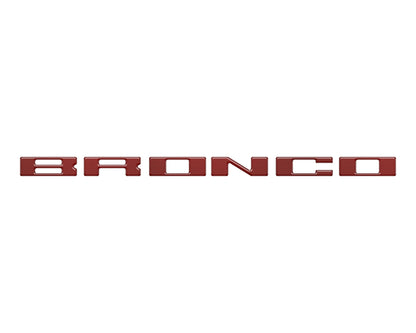 Glove Box Letters Inserts Fits 2021 - 2026 Ford Bronco - Speedlogix