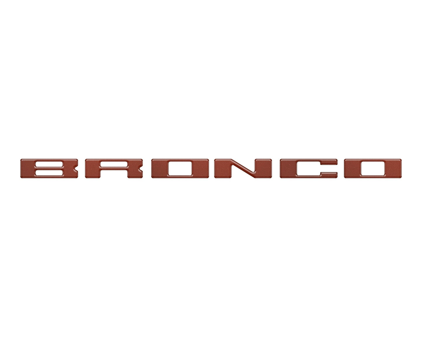 Glove Box Letters Inserts Fits 2021 - 2026 Ford Bronco - Speedlogix