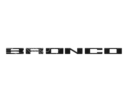 Glove Box Letters Inserts Fits 2021 - 2026 Ford Bronco - Speedlogix