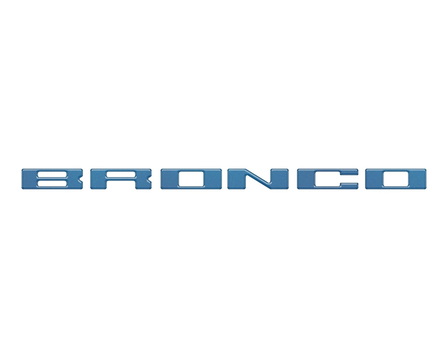Glove Box Letters Inserts Fits 2021 - 2026 Ford Bronco - Speedlogix
