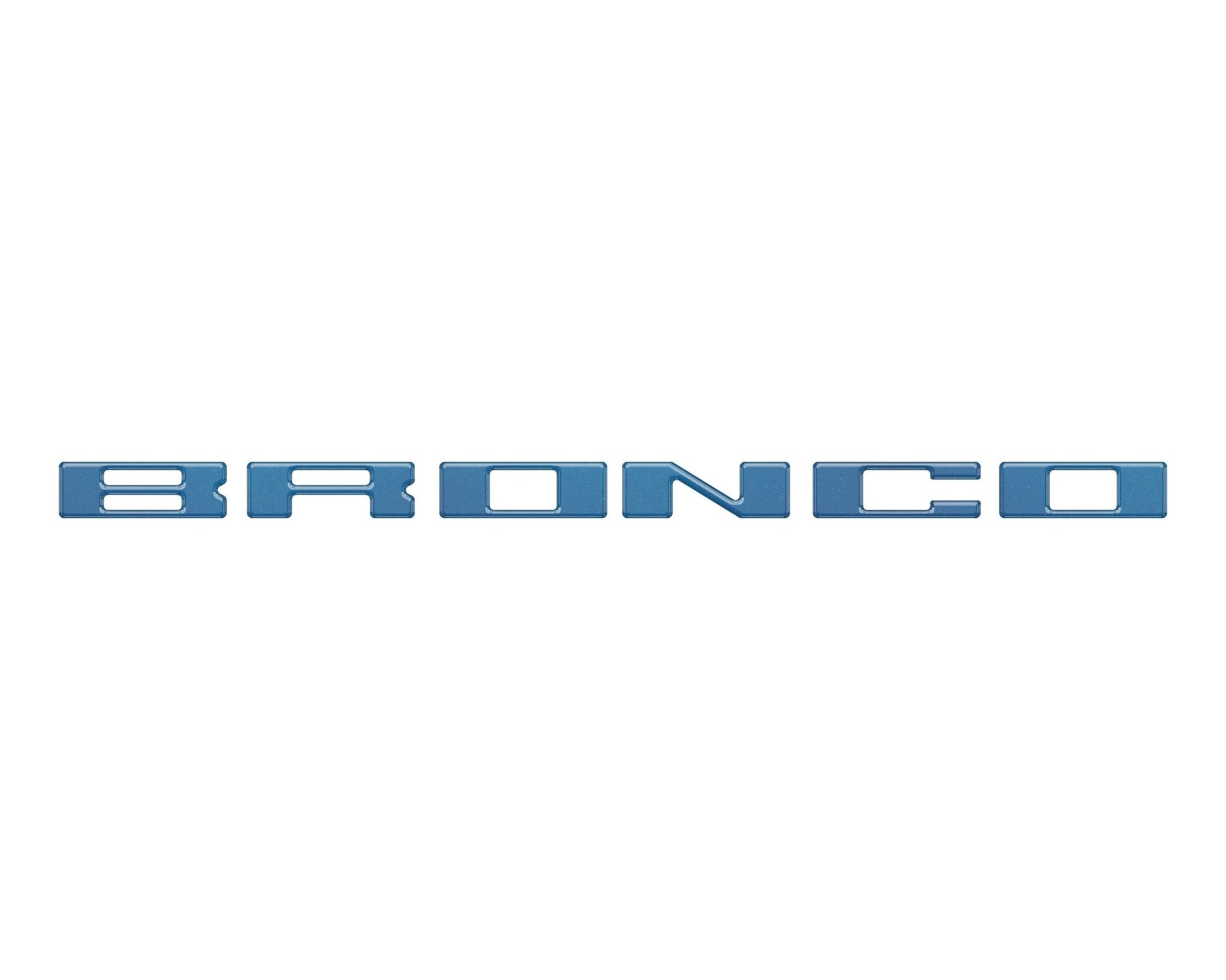 Glove Box Letters Inserts Fits 2021 - 2026 Ford Bronco - Speedlogix