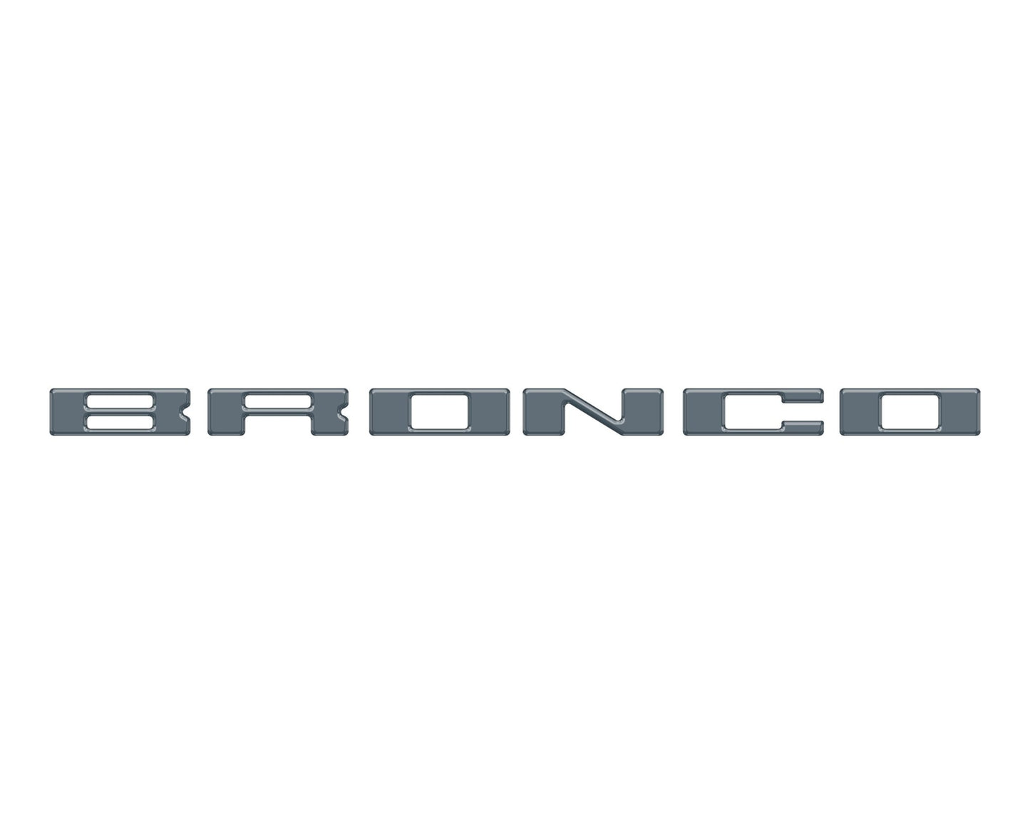 Glove Box Letters Inserts Fits 2021 - 2026 Ford Bronco - Speedlogix