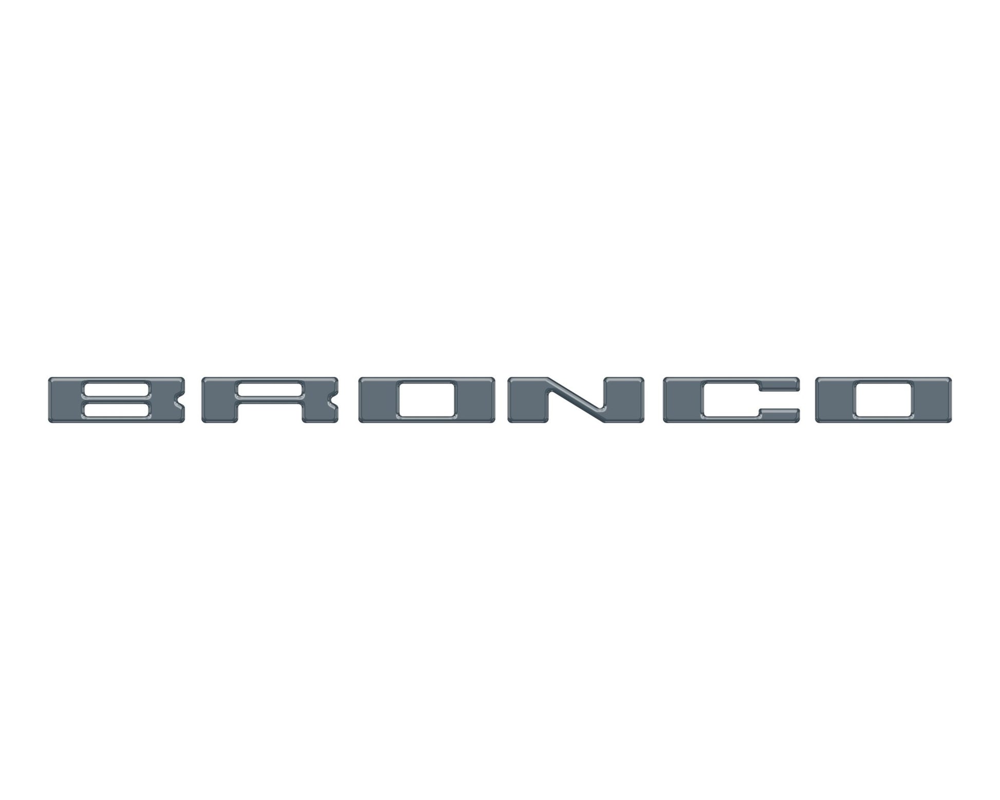 Glove Box Letters Inserts Fits 2021 - 2026 Ford Bronco - Speedlogix