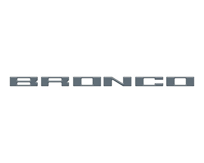 Glove Box Letters Inserts Fits 2021 - 2026 Ford Bronco - Speedlogix