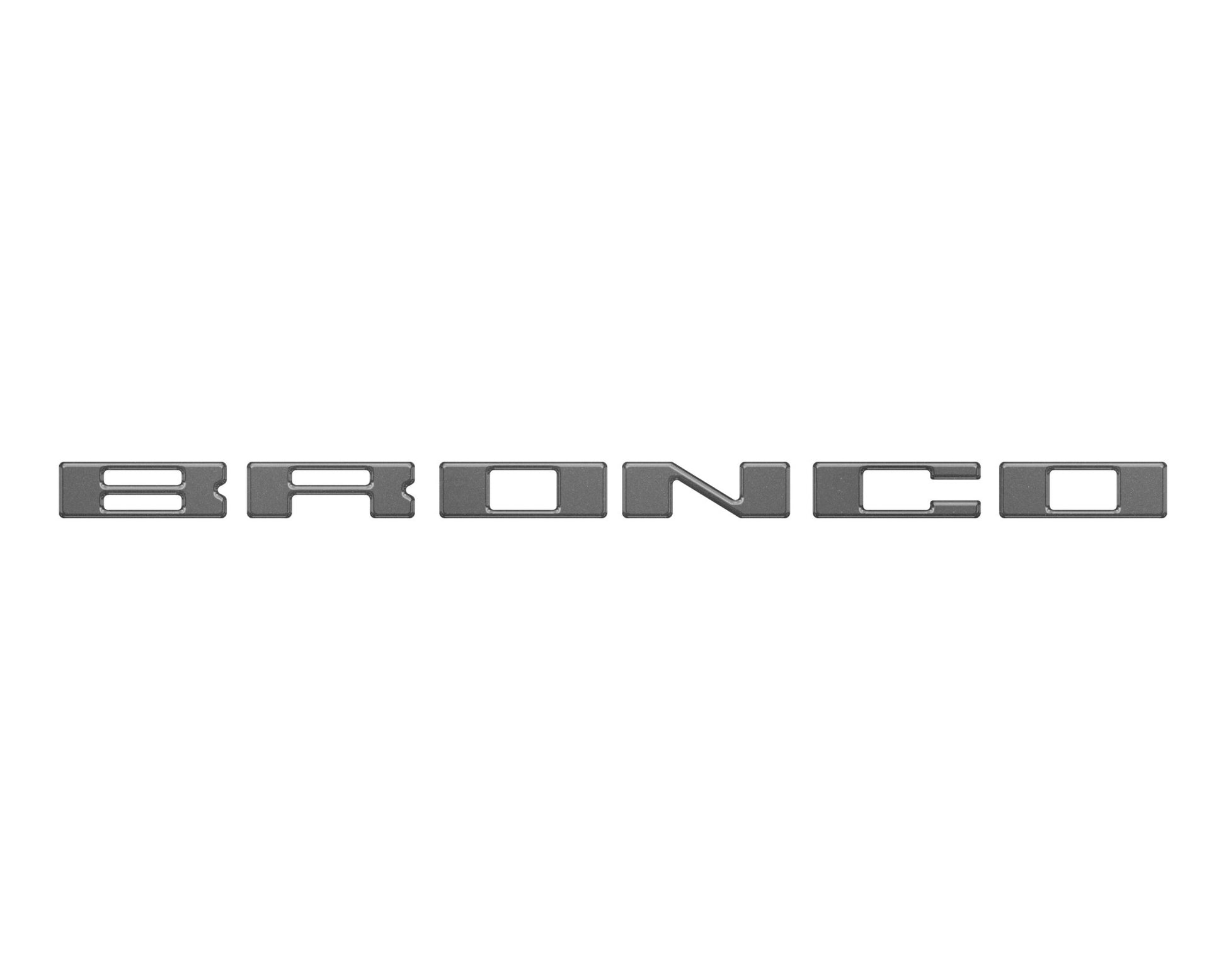 Glove Box Letters Inserts Fits 2021 - 2026 Ford Bronco - Speedlogix
