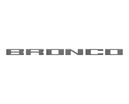 Glove Box Letters Inserts Fits 2021 - 2026 Ford Bronco - Speedlogix