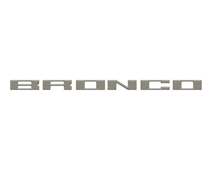Glove Box Letters Inserts Fits 2021 - 2026 Ford Bronco - Speedlogix