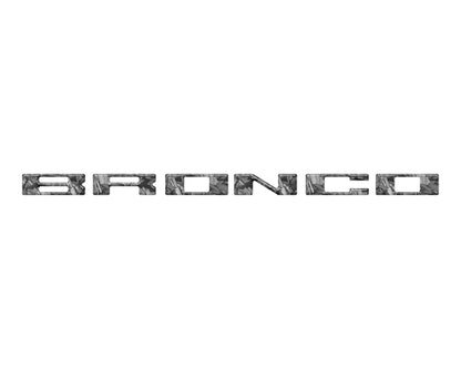 Glove Box Letters Inserts Fits 2021 - 2026 Ford Bronco - Speedlogix