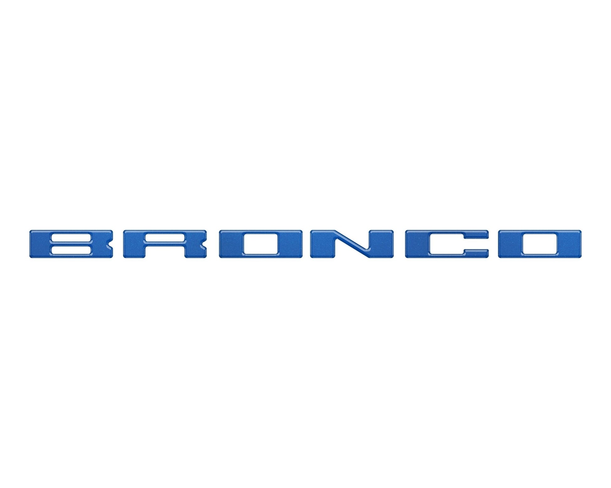 Glove Box Letters Inserts Fits 2021 - 2026 Ford Bronco - Speedlogix