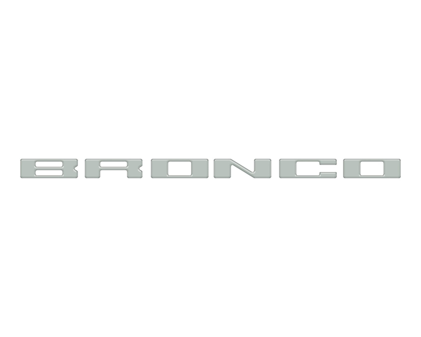 Glove Box Letters Inserts Fits 2021 - 2026 Ford Bronco - Speedlogix