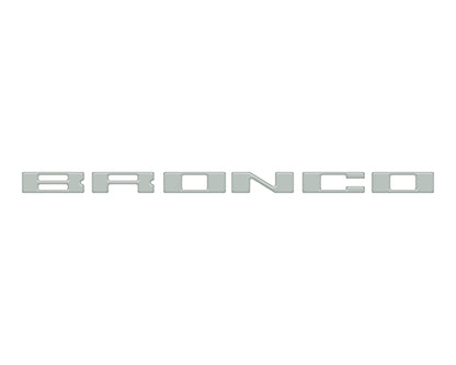 Glove Box Letters Inserts Fits 2021 - 2026 Ford Bronco - Speedlogix