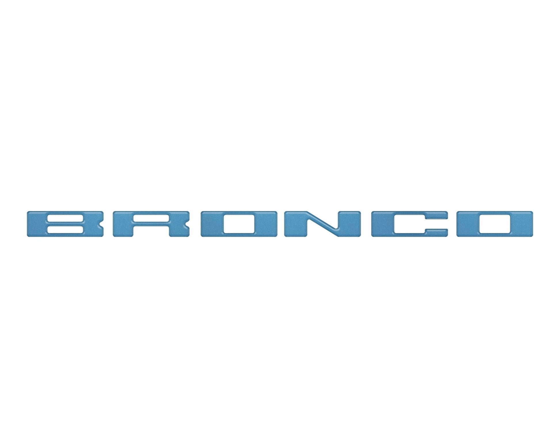 Glove Box Letters Inserts Fits 2021 - 2026 Ford Bronco - Speedlogix