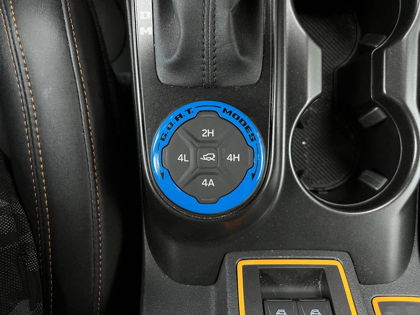 GOAT Mode Dial Ring Overlay V1 - 2021+ Bronco - Speedlogix