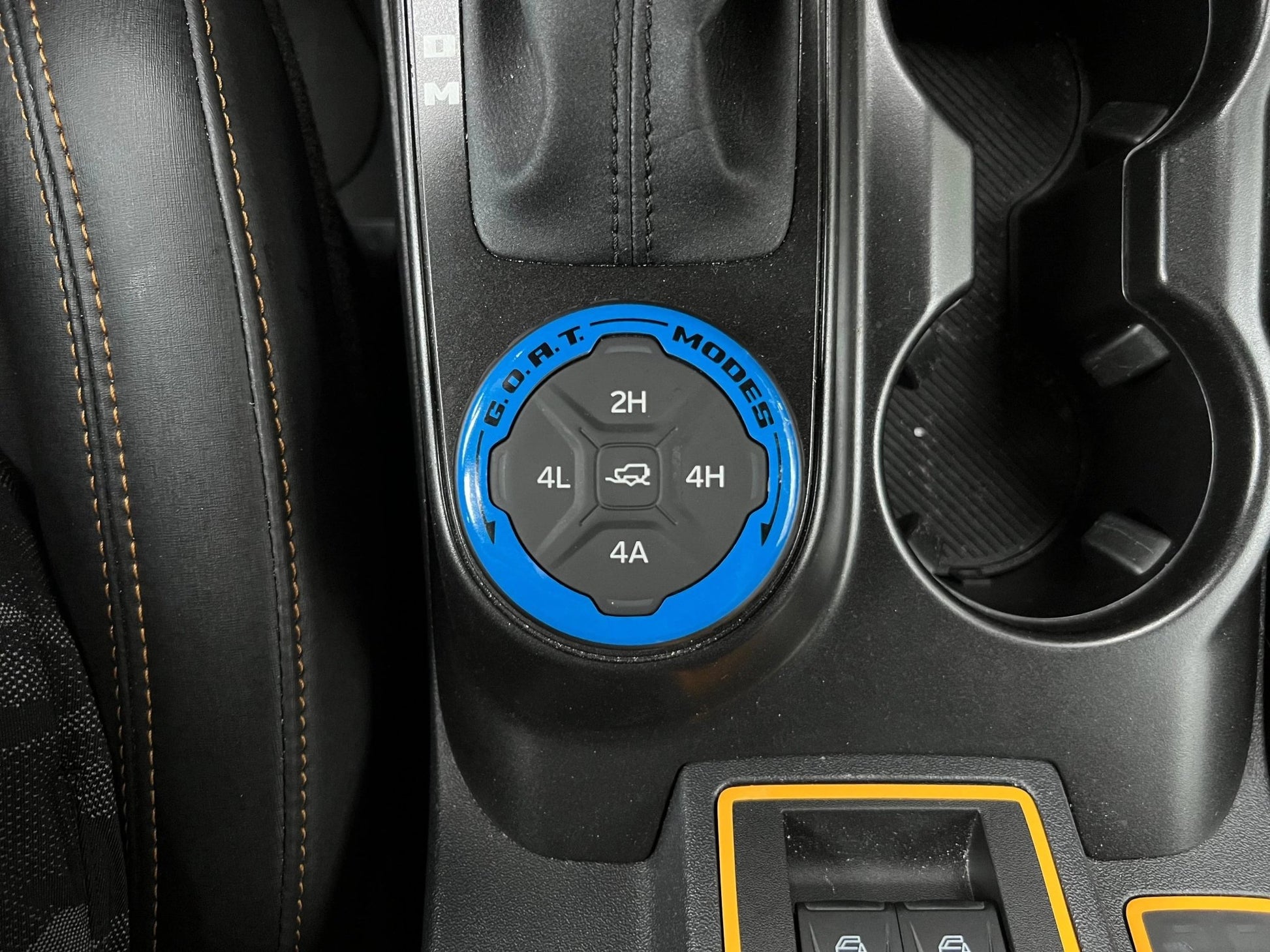 GOAT Mode Dial Ring Overlay V1 - 2021+ Bronco - Speedlogix