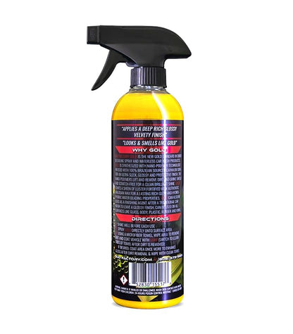 Gold Hybrid High - Gloss Sealant Polysiloxane Infused Wax Quick Detailer - Speedlogix
