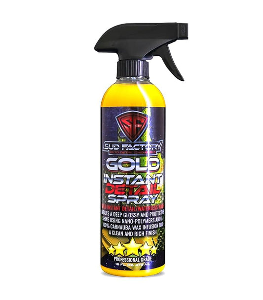 Gold Hybrid High - Gloss Sealant Polysiloxane Infused Wax Quick Detailer - Speedlogix