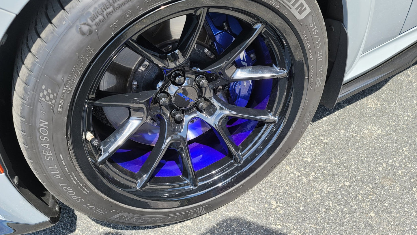 Gorilla 20 Black Locking Lug Nuts 2005 - 2023 Challenger/Charger - Speedlogix