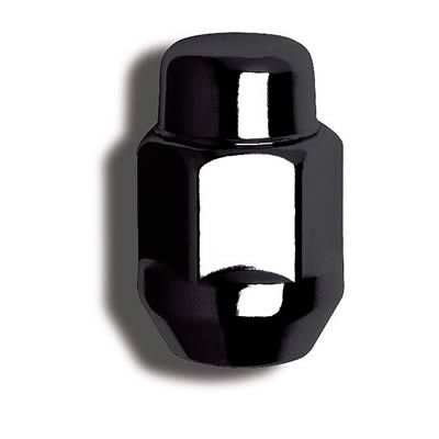 Gorilla Black Lug Nuts (4) 2005 - 2023 Challenger/Charger - Speedlogix