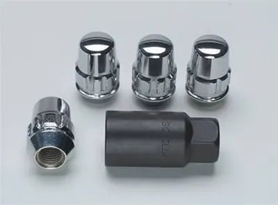 Gorilla Chrome Locking Lug Nuts (4) 2005 - 2023 Charger/Challenger - Speedlogix