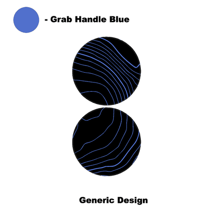 Topo Cup Holder Inserts (Printed Series + Acrylic) - 2021+ Bronco