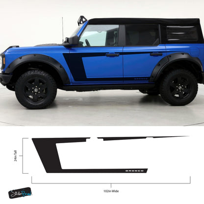 Graphic Decal for Ford Bronco. 6995 - Speedlogix