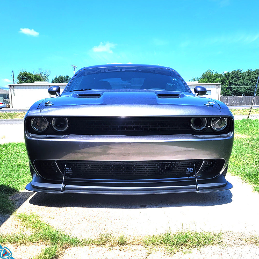 2015-2023 Dodge Challenger (MK3) SRT Hellcat Style Polypropylene Front Bumper Conversion Kit | E3Tuning