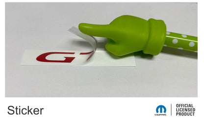 GT Emblem Overlay Decal - 2023 - 2025 Dodge Hornet GT - Speedlogix