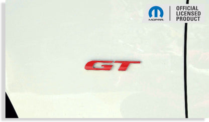 GT Fender Emblem Overlay Decals - 2017 - 2018 Dodge Challenger GT - Speedlogix
