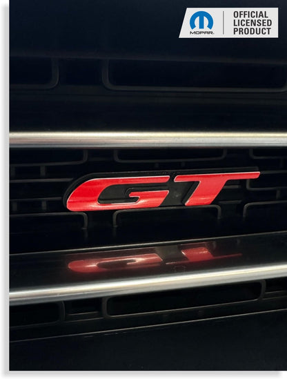 GT Grille Emblem Overlay Decal - 2019 - 2023 Dodge Challenger GT - Speedlogix