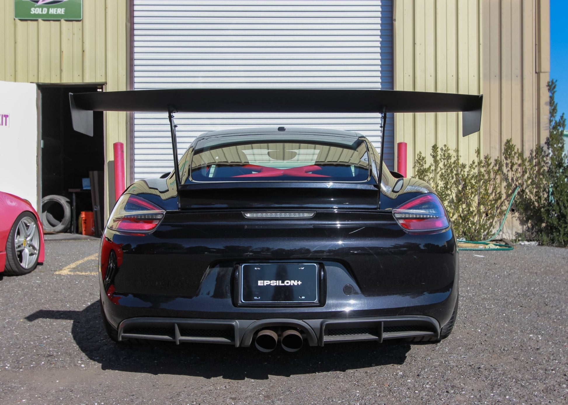 GT Wing – Porsche Cayman (981 / 718, 2012 - Present) - Speedlogix