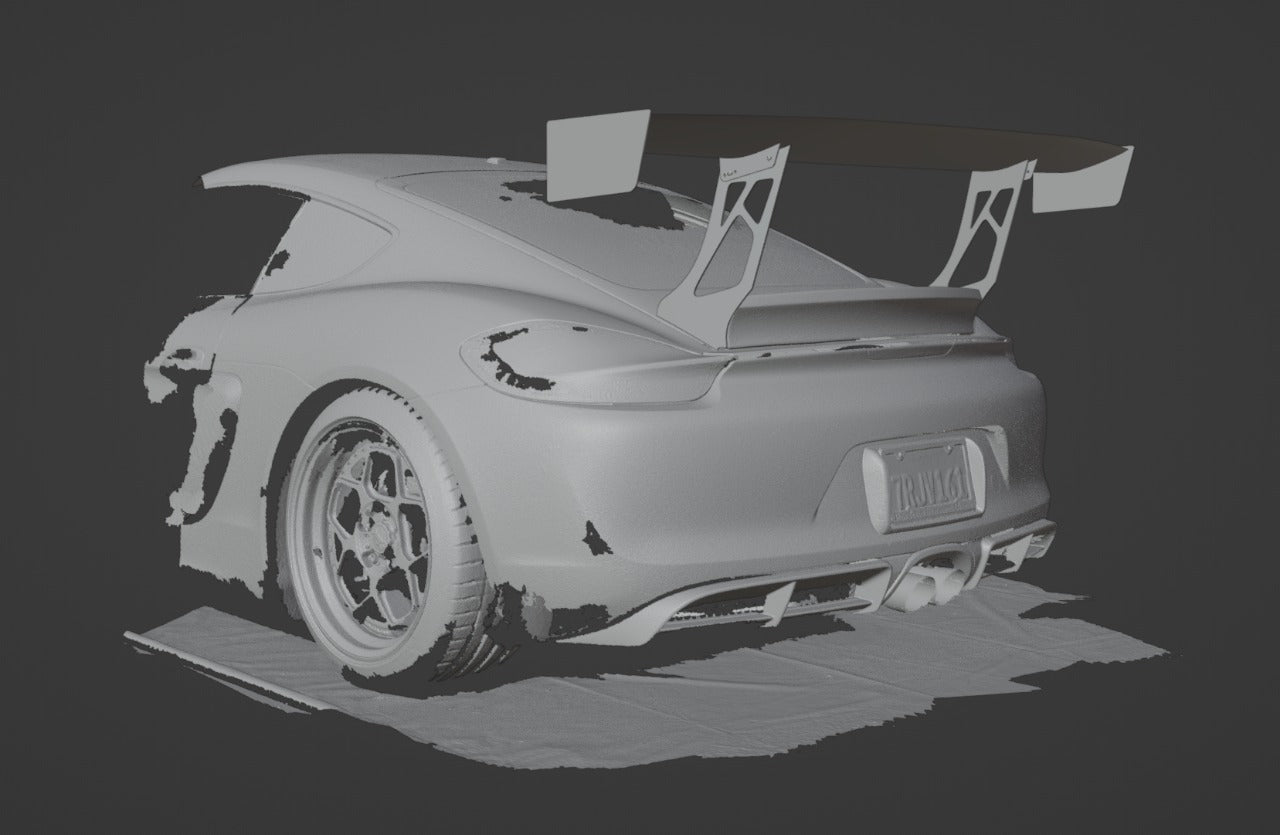 GT Wing – Porsche Cayman (981 / 718, 2012 - Present) - Speedlogix