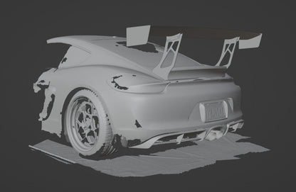 GT Wing – Porsche Cayman (981 / 718, 2012 - Present) - Speedlogix