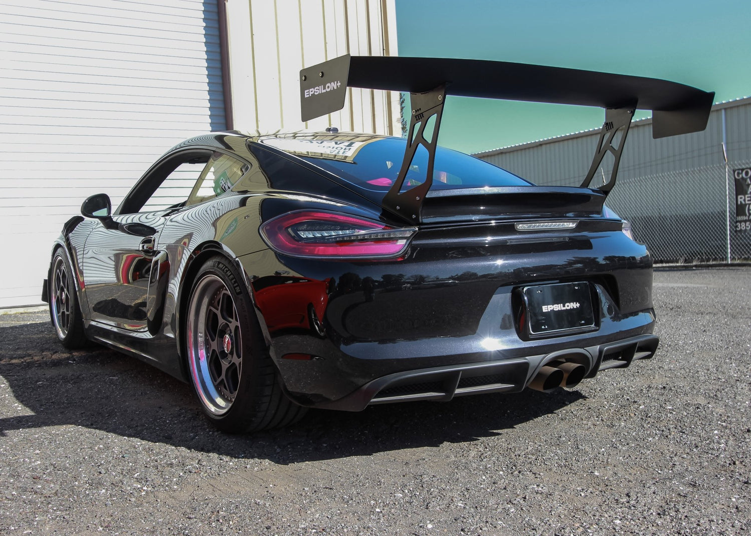 GT Wing – Porsche Cayman (981 / 718, 2012 - Present) - Speedlogix