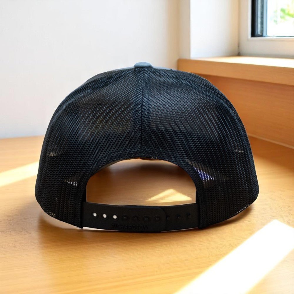 Hat - Dodge Daytona Scat Pack EV - SnapBack Trucker (Heather Grey/Black) - Speedlogix